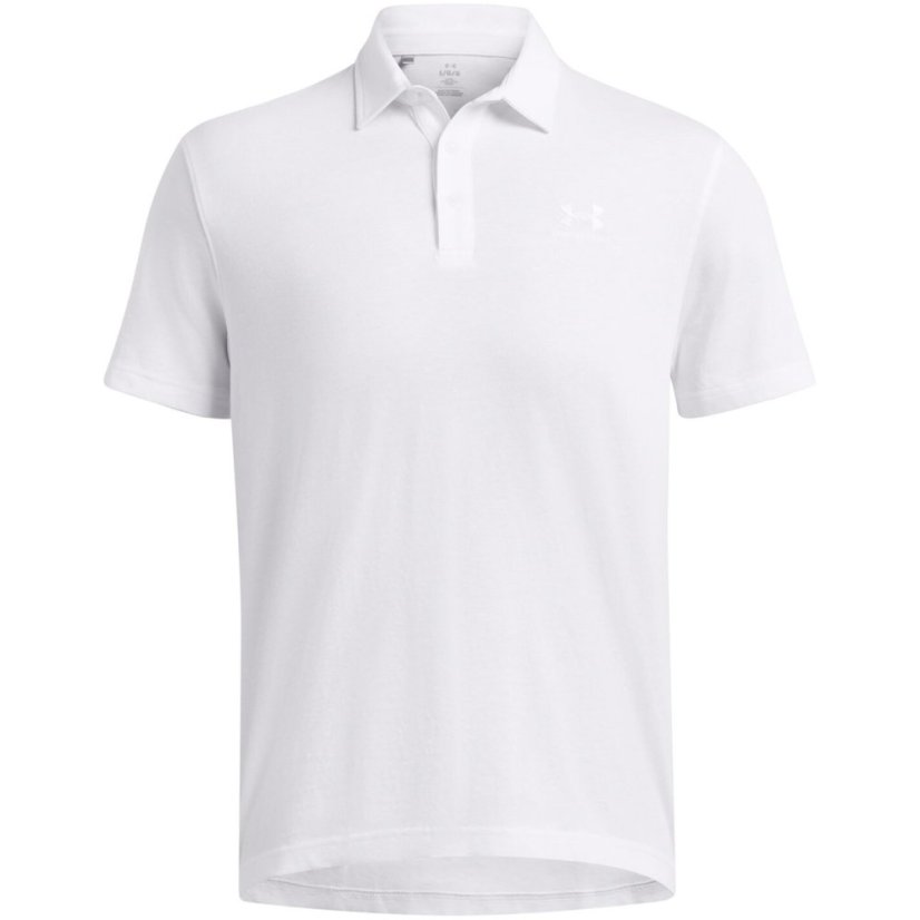 Under Armour Armour Ua Icon pánske polo tričko White