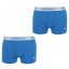 Lonsdale 2 Pack Trunk Mens Royal/White