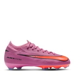 Nike Mercurial Vapor 16 Pro Juniors Firm Ground Football Boots Pink/Black