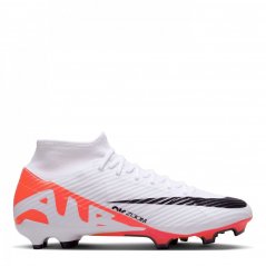 Nike Mercurial Superfly 9 Academy Firm Ground Football Boots Crimson/White