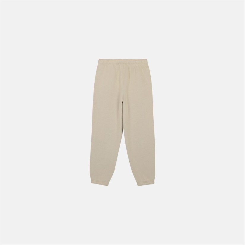 Slazenger Closed Hem Fleece Pants Junior Light Beige