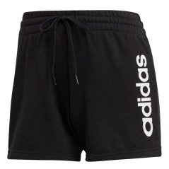 adidas Slim Leg Shorts Womens Black/White