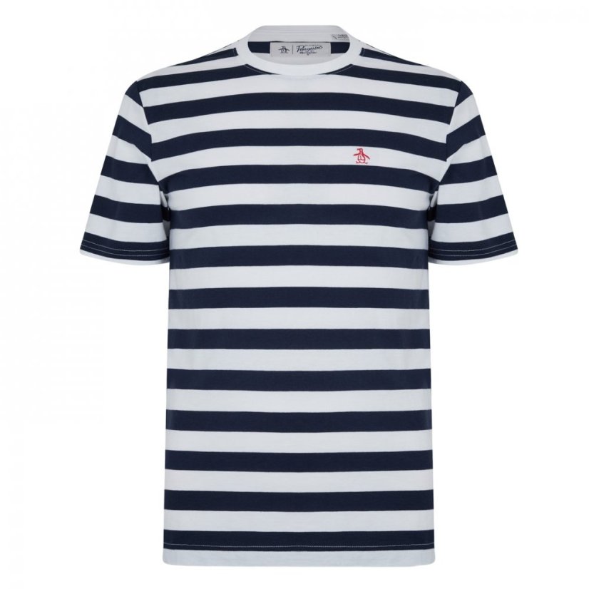 Original Penguin Stripe Tee Sn99 Yale