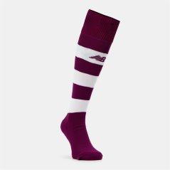 New Balance Football Sock Jn99 Maroon