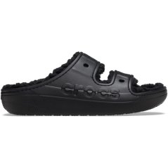 Crocs Baya Classic Cozy Sandals Mens Black