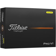 Titleist 2025 Pro V1 Golf Balls (12-ball pack) Yellow