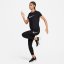 Nike One Swoosh Women's Dri-FIT Short-Sleeve Running Top Black