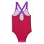 Speedo Learn To Swim Printed Crossback Swimsuit Infants CherryPinkCoral