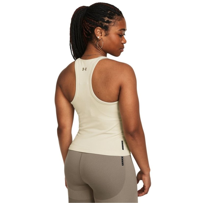 Under Armour Women's Vansh E Small Tank Vest Brown
