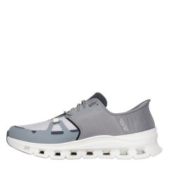 Skechers Glide-Step Pro Slip On Runners Mens Grey/Charc