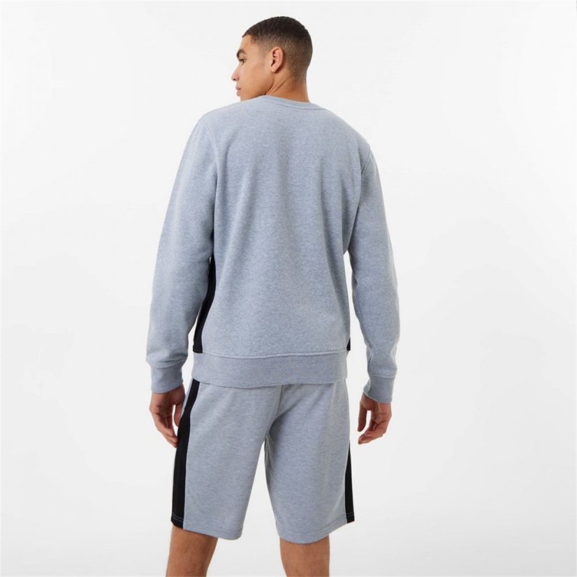 Everlast Premium Crew Sweatshirt Mens Grey Marl