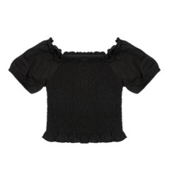 Firetrap 2-pack Bardot Top Juniors Blk/Ditsy