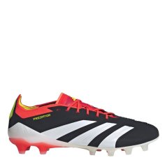 adidas Unisex Adults Predator Elite Astro Turf Football Boots Blk/Wht/Red