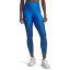Under Armour Women's Tech Panel Performance Gym Legging Blue Atlantis