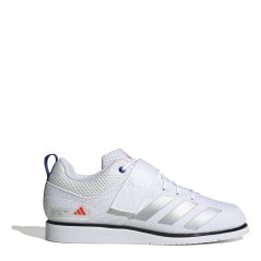 adidas Powerlift 5 Weightlifting Shoes White/Silver