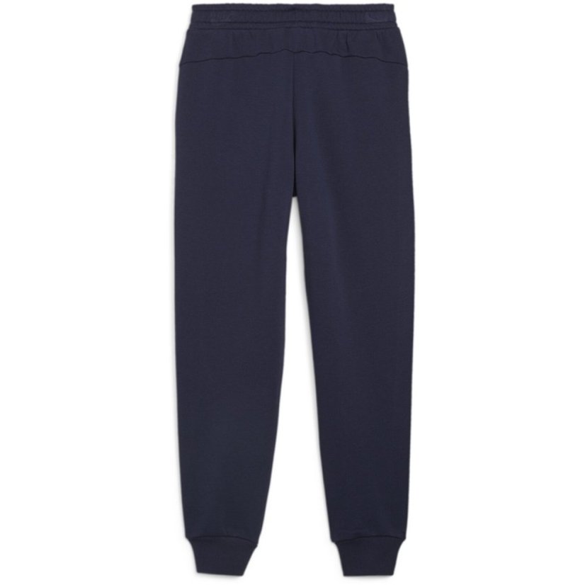 Puma Unisex Kids' Closed Hem Fleece Joggers Navy