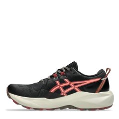 Asics GEL-Venture 11 Womens Trail Running Shoes Black/Sun Coral