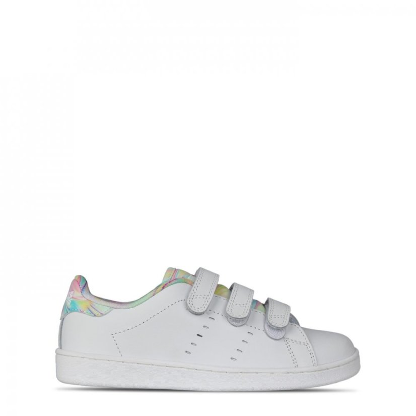 Lonsdale Leyton Childrens Trainers White/Multi