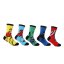 Character Crew Sock 5pk Children Marvel