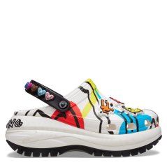 Crocs Women's Keith Haring Mega Crush Clog Black