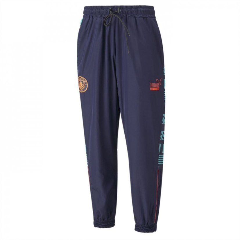 Puma MCFC Heritage Track Pants Unisex Adults Navy/Blue