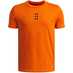 Under Armour Kids' Short Sleeve Performance T-Shirt Orange/Black