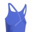 adidas Solid Small Logo Swimsuit Lucid Blue