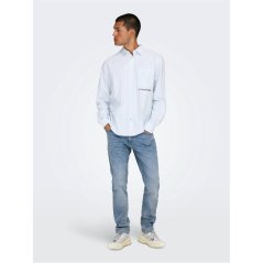 Only Men's Slim Fit Jeans LM Blue Denim