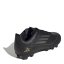 adidas F50 Club Children Firm Ground Football Boots Black/Silver