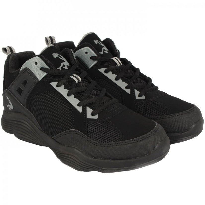 SHAQ Diversion Basketball Trainers Mens Black/Charcoal