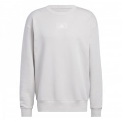 adidas Essentials FeelVivid Drop Shoulder Sweatshirt Mens Alumina