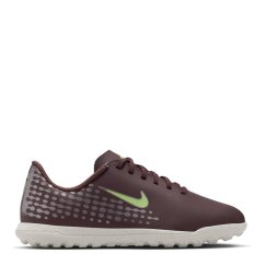 Nike Mercurial Vapor 16 Club Juniors Astro Turf Football Boots Plum/Silver