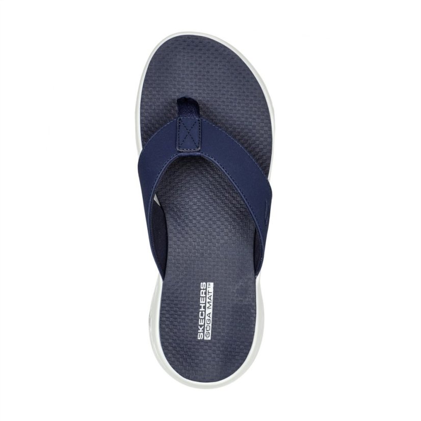 Skechers On The Go Vacay Womens Flip Flops Navy