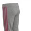 adidas Warm-up Tricot Regular Tapered 3-Stripes Track Pants Baby Girls Mgrey Hthr