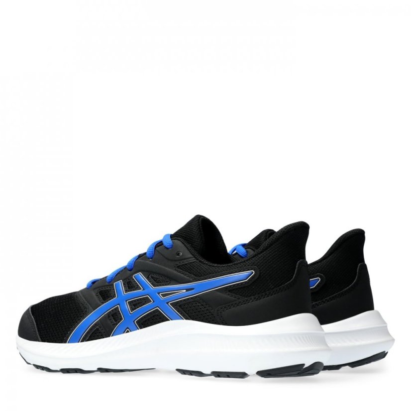 Asics Jolt 4 Running Shoes Junior Black/Blue