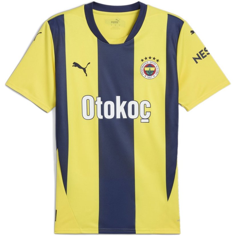 Puma Fenerbahce Home Shirt 2024 2025 Adults Yellow