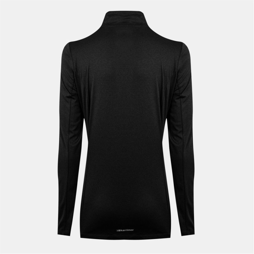 Karrimor Longsleeve 1/4 Zip Top Ladies Black
