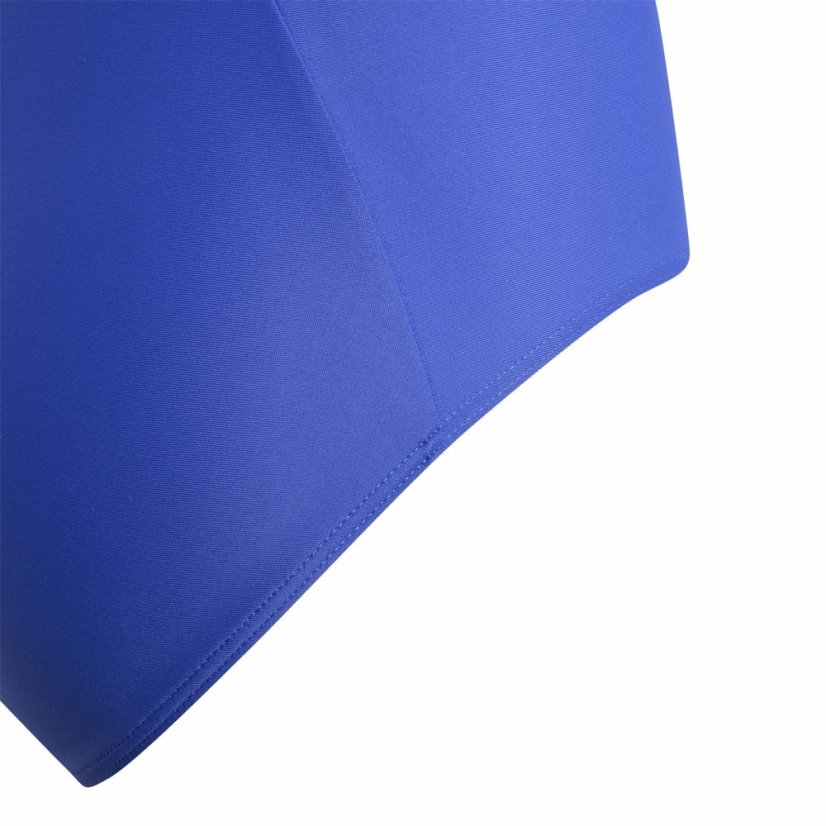 adidas Solid Small Logo Swimsuit Lucid Blue