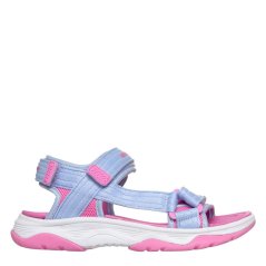 Skechers Kids' Flat Sandals Lavender/Pink