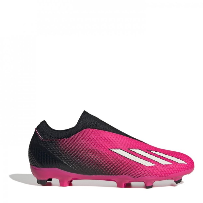 adidas X .3 Firm Ground Football Boots Pink/Black