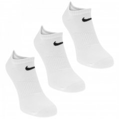 Nike Pack Lightweight No-Show Training Socks White