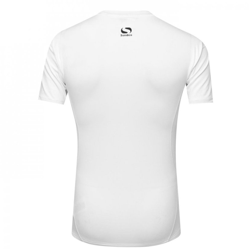 Sondico Core Base Short Sleeves Mens White