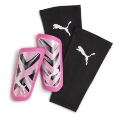 Puma Ultra Light Shin Guard Pink/White