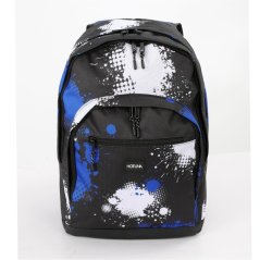 Hot Tuna Print Backpack Blue splatter