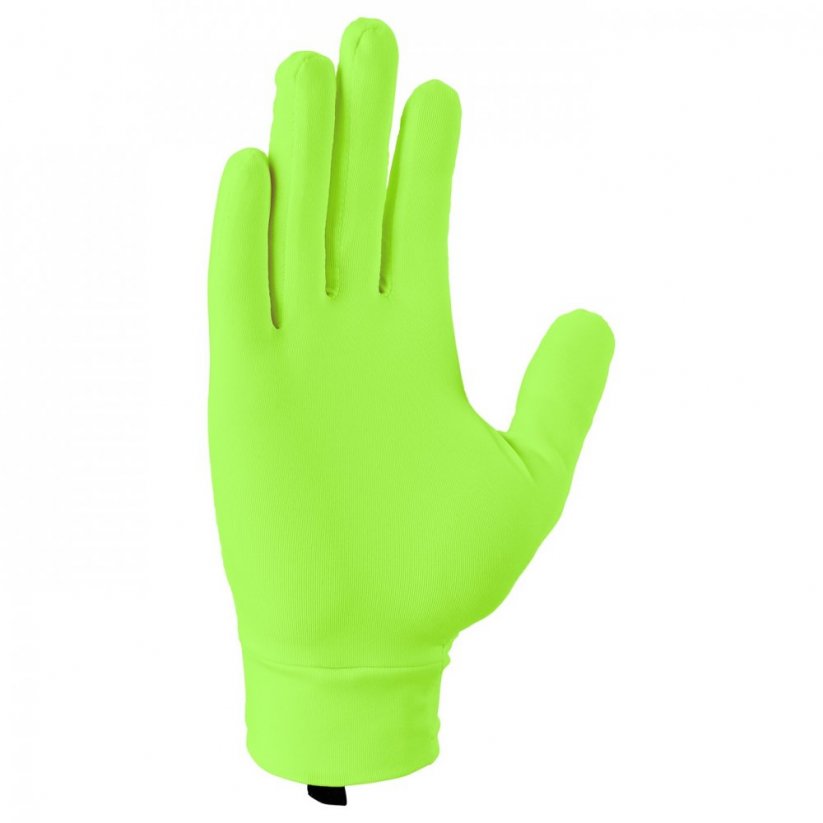 Nike Miler Running Gloves Mens Ghost Green