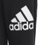 adidas Essentials Regular Fit Big Logo Cotton Joggers Black/White