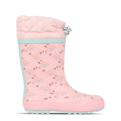 Gelert Cuff Welly Boot Childrens Pink