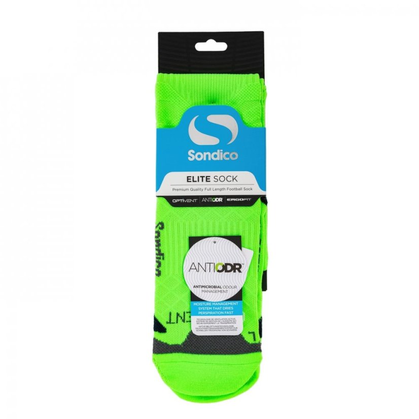 Sondico Elite Football Socks Flou Green