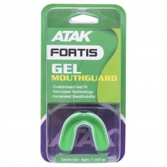 Atak Fortis Gel Mouthguard Senior Green/White