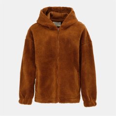 SoulCal Cal Sherpa Hooded Jacket ladies Coffee